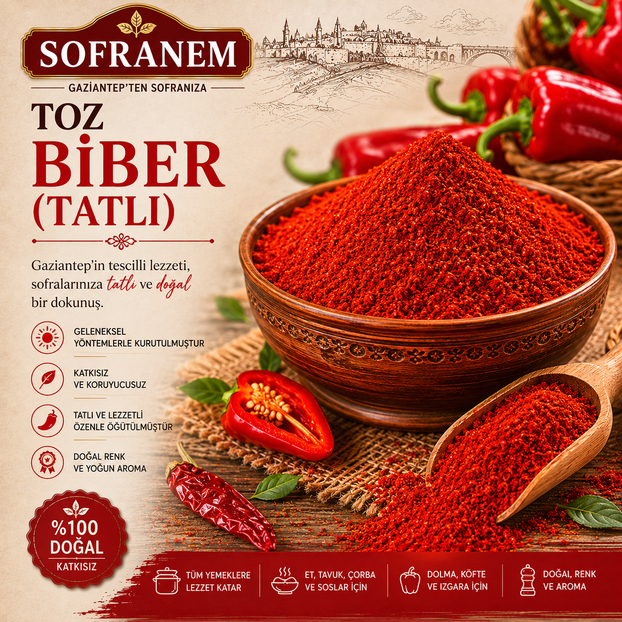 Toz Biber (Tatlı)