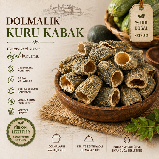 Dolmalık Kuru Kabak
