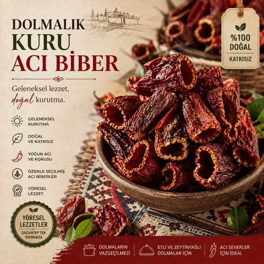 Dolmalık Kuru Biber (Acı)